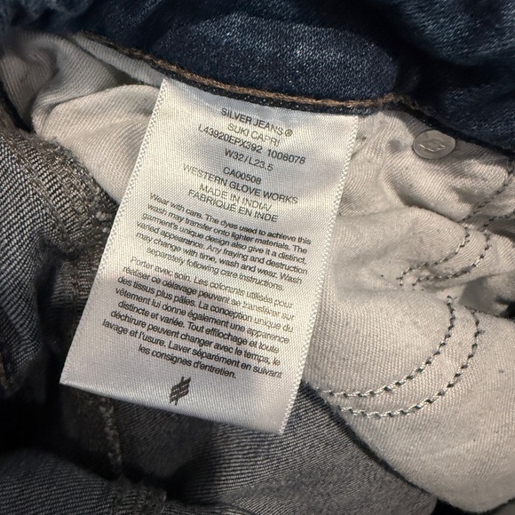 Silver Jeans Women's Boyfriend Jeans in Blue - Picture 3 of 3